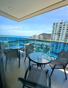Hermoso apartamento con vista al mar