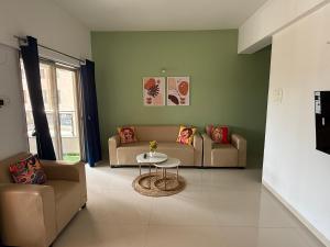 Fully Furnished Spacious Serviced Apartments by Abhibha Stays