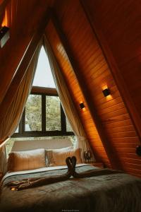 Cabana em Campos do Jordão com ofurô e vista única - Cabana 1