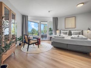 Design-Apartment mit Meerblick