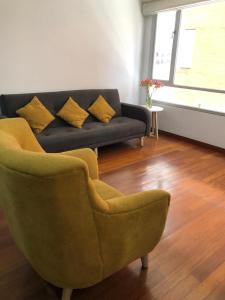 Elegante suite amoblada - Park La Carolina cerca Hotel Dann Carlton