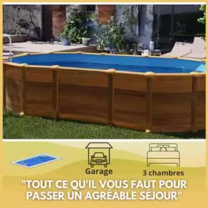 Maisons de vacances Maison 6 pers-piscine-commerces : photos des chambres