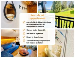 Elegant et cosy, Appt à la montagne