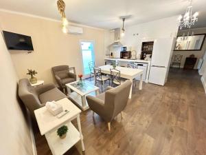 el piso del patio chico