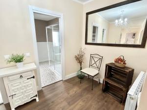 el piso del patio chico