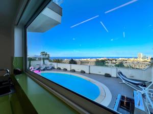 St Julians Hillside villa with Pool