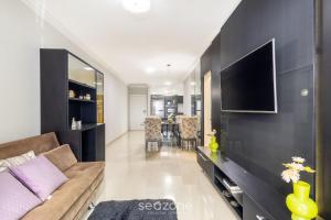 Apto 2Q - Churrasq. Garagem Perto da Praia LTL0301