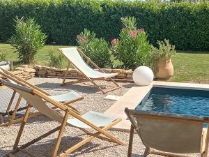 Villa de charme à Cucuron au pied du luberon