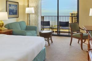 King Room with Ocean View room in Hilton Hawaiian Village Waikiki Beach Resort
