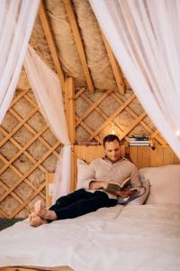 Intimate Peaceful Yurt Surrounded by Nature in Lithuania