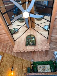 Maisons d'hotes Chalet Atypique VUE Piscine Chauffee : photos des chambres