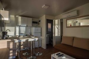 Comfort Two-Bedroom Mobile Home with Sea View room in Mobile Homes Mediteran Campsite Klenovica
