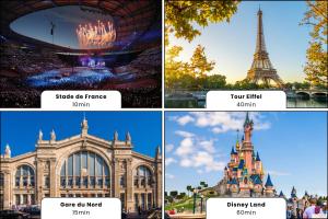 Appartements Studio cosy TV Netflix Proche Stade de France : photos des chambres