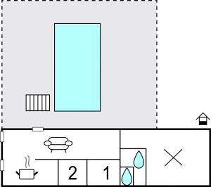 Maisons de vacances Cozy Home In Gardonne With Wifi : photos des chambres