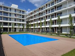 Apartament Happy 33 - widok na basen i tuż przy plaży!!!