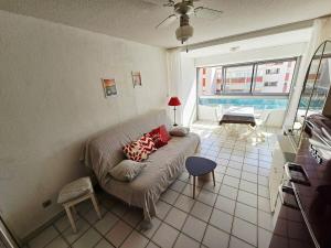 ARGELES PLAGE STUDIO PISCINE PARK PRIVATIF dans RES SECURISEE