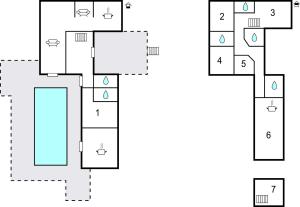 Maisons de vacances 7 Bedroom Nice Home In Apt : photos des chambres