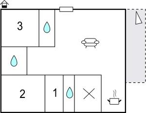 Maisons de vacances Lovely Home In Cervione With Wifi : photos des chambres