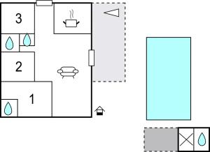 Maisons de vacances Gorgeous Home In Lioux With Wifi : photos des chambres