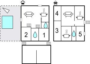 Maisons de vacances Awesome Home In Santa Maria Poggio : photos des chambres