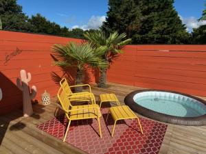 Villas Oasis de Detente avec Piscine et Jacuzzi 300m2 : photos des chambres