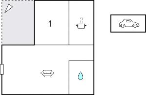 Maisons de vacances 1 Bedroom Stunning Home In Perpignan : photos des chambres