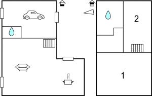 Maisons de vacances La Maison D'ici Et D'ailleurs : photos des chambres