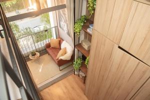 Flat de luxo em frente ao colégio Arquidiocesano, na Vila Mariana - 118B