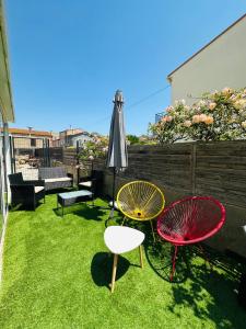 Appartements Maison,Piscine a 3km de la plage : photos des chambres