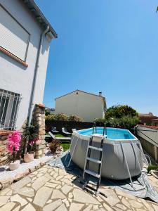 Appartements Maison,Piscine a 3km de la plage : photos des chambres