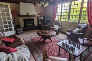 Maisons de vacances Magnifique maison avec piscine : photos des chambres