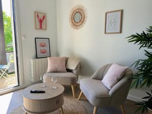 Studio cosy la plage à pieds