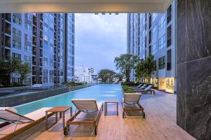 2BR The Base Pattaya 5MinsWalktoBeach Washer5分钟到海滩 by Bee蜜蜂