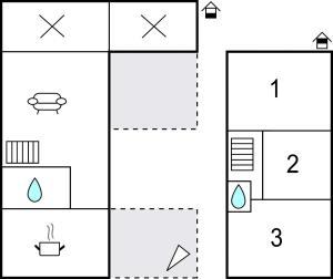 Maisons de vacances Beautiful Home In Plouezec With Wifi : photos des chambres