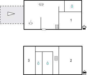Maisons de vacances Stunning Home In Erdeven With Wifi : photos des chambres