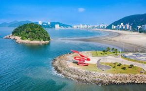 Recanto pé na areia no Embaré