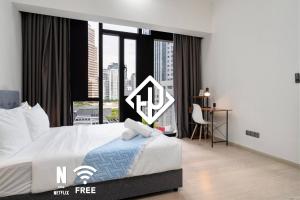 Rooftop Twin Tower View Comfy 1 BR 1 Min from KLCC