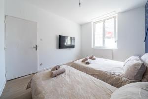 Appartements Bleu Oceane - Wifi - Gare - 3 lits - Tout equipe : photos des chambres