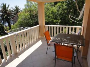 Seafront Apartments Pretner - Comfort Studio Apartment with Balcony and Sea View