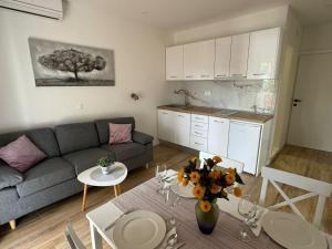 Apartment & Rooms Papa - Two Bedroom Apartment with Balcony and Partial Sea View