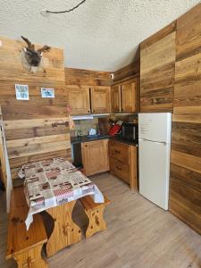 Studio cabine 4 pers Cosy esprit chalet Les glovettes