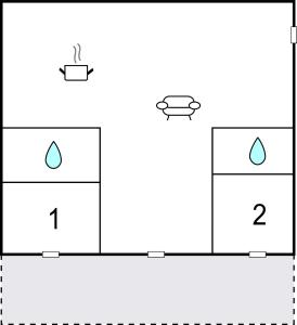 Appartements 2 Bedroom Cozy Apartment In Algajola : photos des chambres