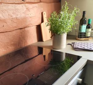 Blokkhus historisk overnatting i Stavern