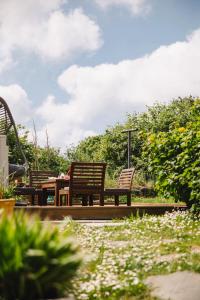 Maisons de vacances Gite La Glycine a 5 min de la Plage Siouville : photos des chambres
