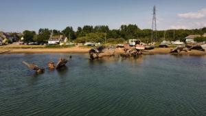 Maisons de vacances Maison artistes bord de mer Rostellec : photos des chambres