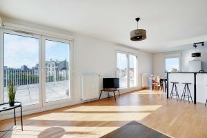 Spacious apartment with terrace - 4BR 8P - Pantin