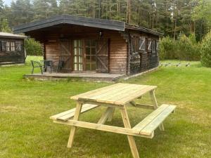 Semestra i timmerstuga