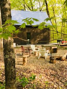 Gîte Larguer les Samares dans une cabane à sucre