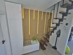 Penthouse apartment Draga Sky in Mošćenička Draga with free parking, one balcony and one terrace