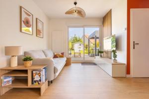 Appartements OPALYS - Maison Plain Pied - Jacuzzi - Petanque - Jardin - Parking - 800 m de la plage : photos des chambres